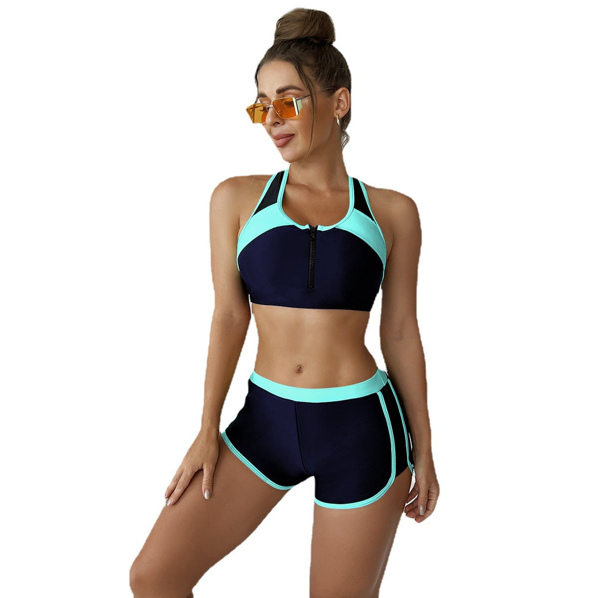Venture Set | Conjunto Deportivo Top + Short Estilo Moda Praia