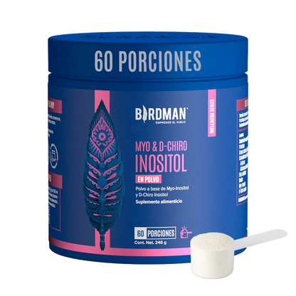 BirdmanMyo & D-Chiro Inositol en Polvo - 246 g